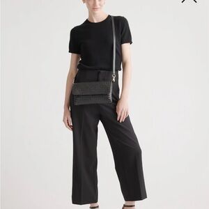 Quince Black Crossbody Bag - never been used